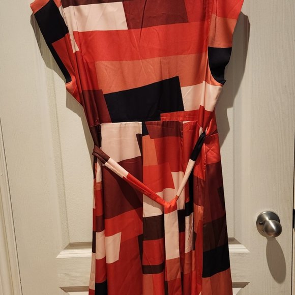 Hutch midi wrap dress size 14 - Picture 4 of 4